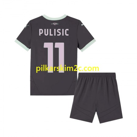 Koszulka AC Milan Pulisic 11 Dziecięca Trzeciej 2024/25 Koszulki Piłkarskie